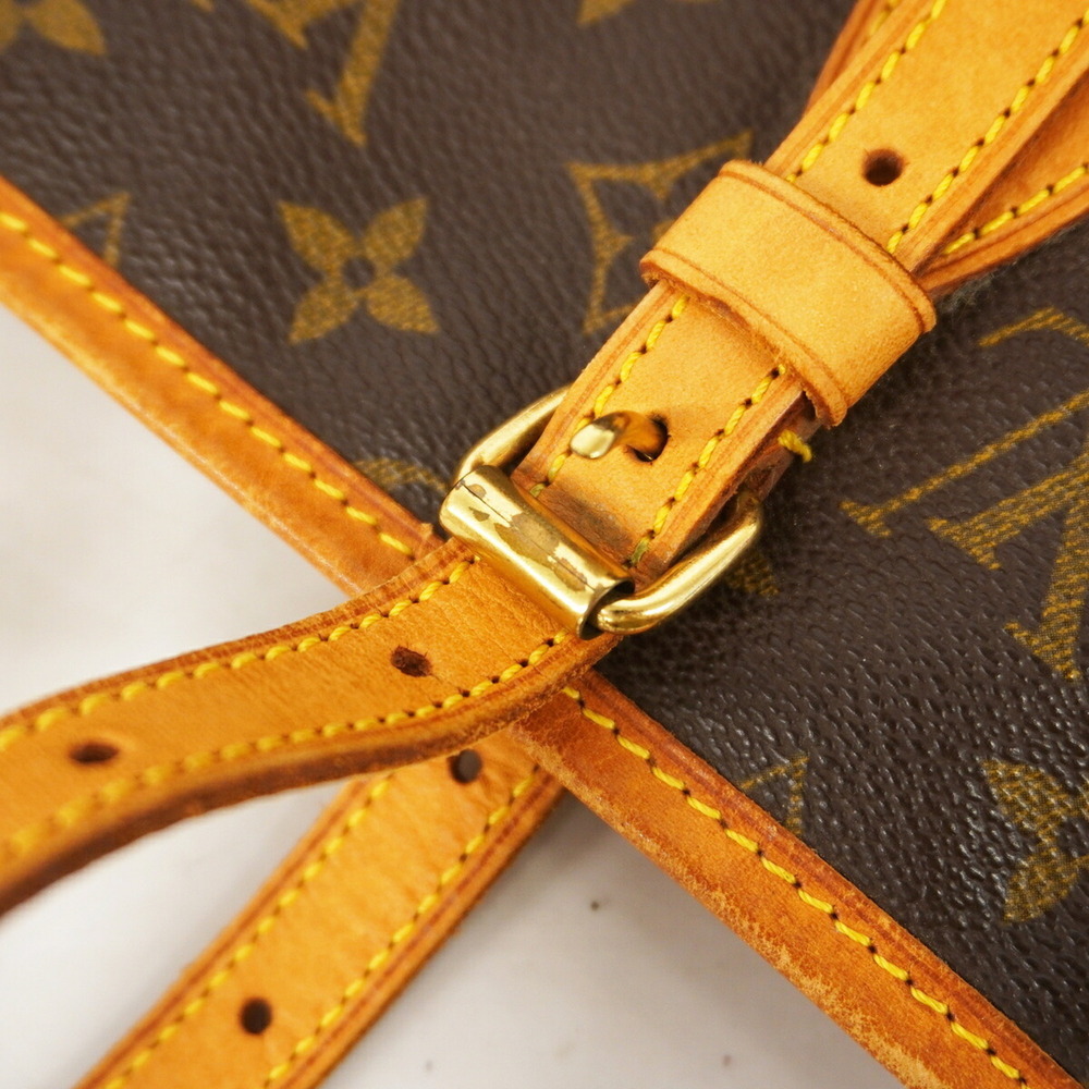 LOUIS VUITTON Authentic Brown Monogram Tote Bag - Picture 10 of 11